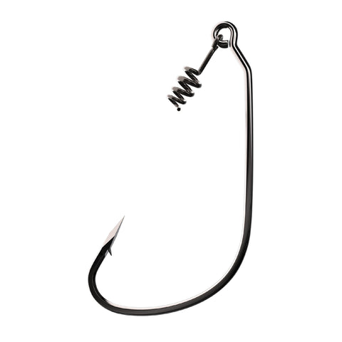 Trokar Swimbait Hook, Platinum Black - Size 6-0 (Per 4)