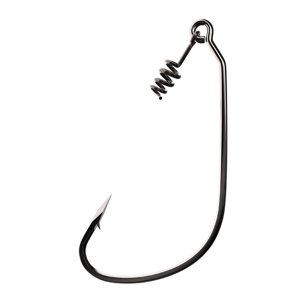 Trokar Swimbait Hook, Platinum Black - Size 7-0 (Per 4)