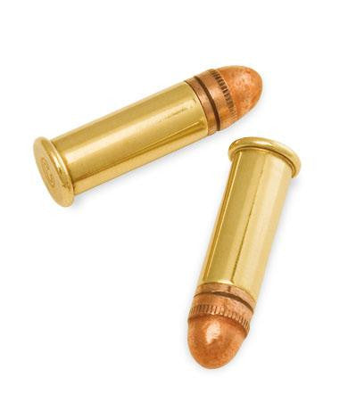 .22 Long - Long HV Ammunition, 29 Grains, Copper Plated Lead Round Nose (CPRN), Per 100