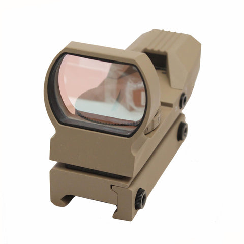 Red-Green Dot Reflex Sight - Tan