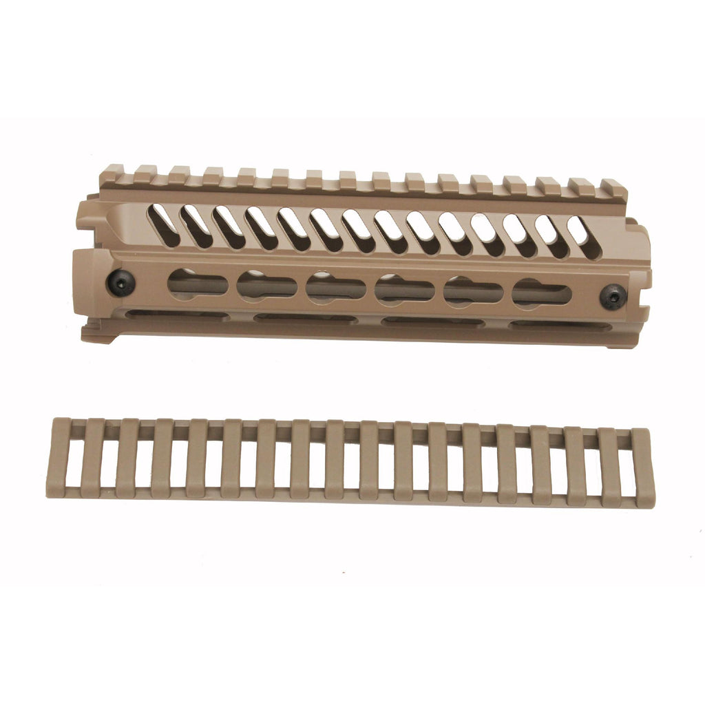 Keymod Ultra-Lite Slim 2 Piece Handguard - Dark Earth