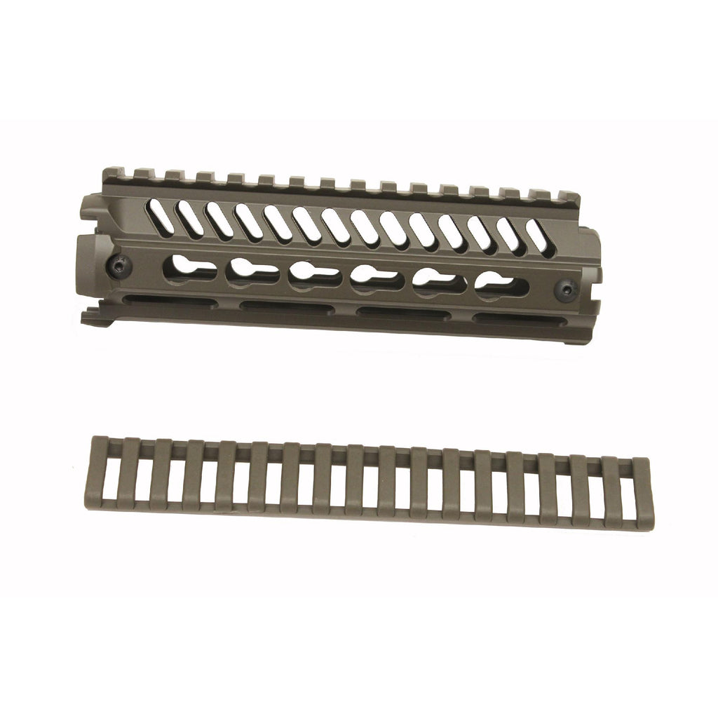 Keymod Ultra-Lite Slim 2 Piece Handguard - OD Green