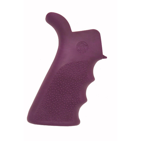 AR-15 Rubber Grip - Beavertail w-Finger Grooves Purple