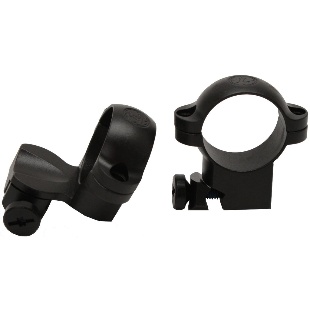 Ruger #1 & 77-22 Extension Ring Mounts - 1" Medium Matte Black