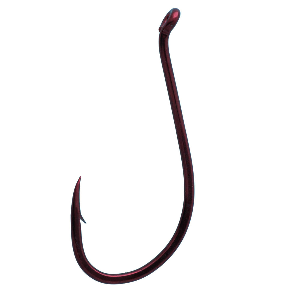 Octopus Hook - Size 10-0, Red, Per 5