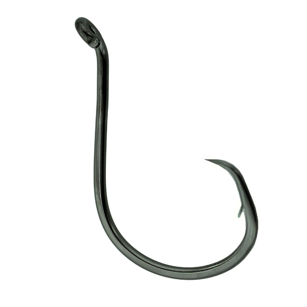 Octopus Hook, Circle (Offset Point) - Size 1, NS Black, Per 25