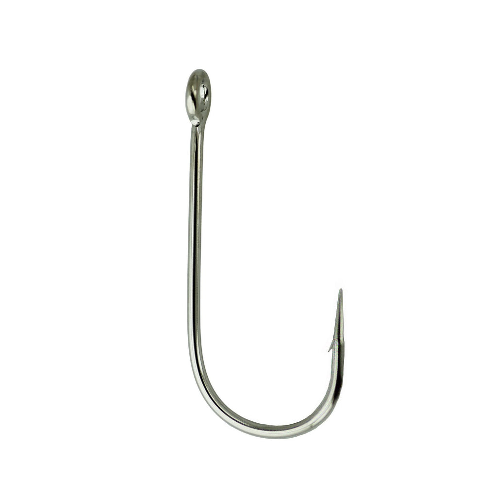 Spinner Bait Trailer Hook - Size 3-0, Nickel, Per 5