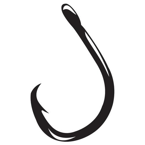 Live Bait Hook, Heavy Duty Circle - Size 5-0, NS Black, Per 6