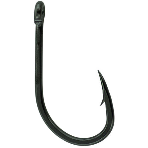 Octopus Hook, Straight Eye, 4x Strong, Inline Point - Size 10-0, NS Black, Per 5