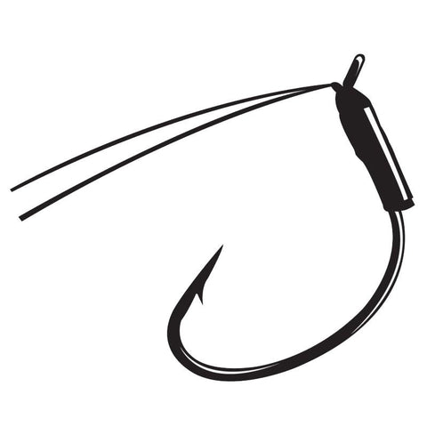 Wicked Wacky Hook - Size 2-0, NS Black, Per 3