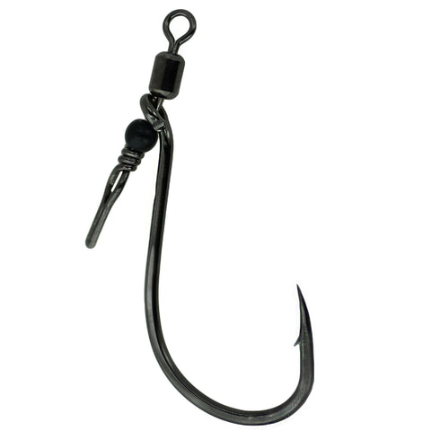 Swivel Shot-Octopus Hook - Size 2-0, NS Black, Per 3