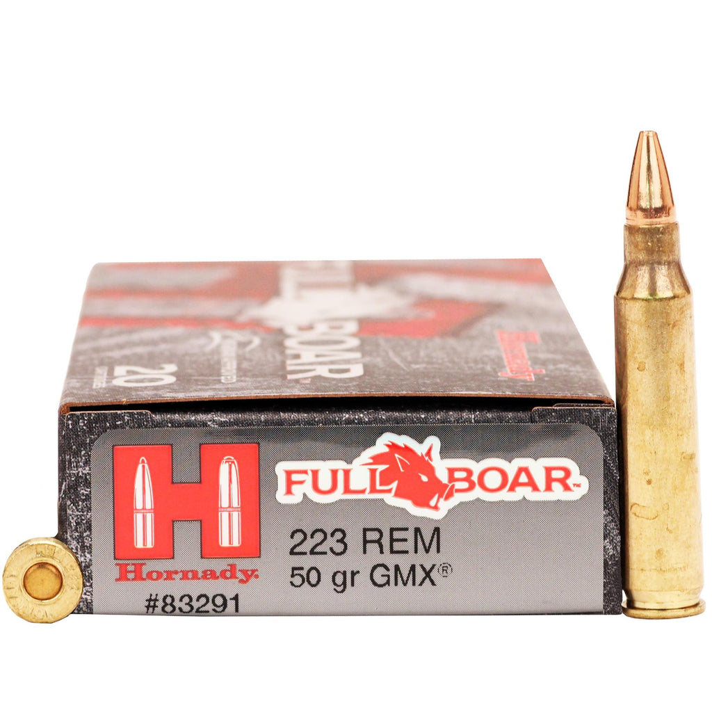 223 Remington - 50 Gr GMX Full Boar (Per 20)