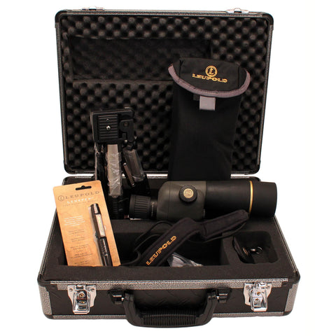 Gold Ring Spotting Scope - 15-30x50mm, Compact, Kit, Titanium Gray