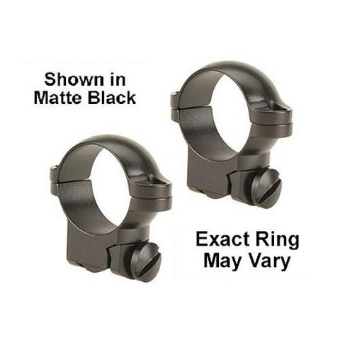 Ruger M77 Ring Mounts - 30mm Medium Matte Black