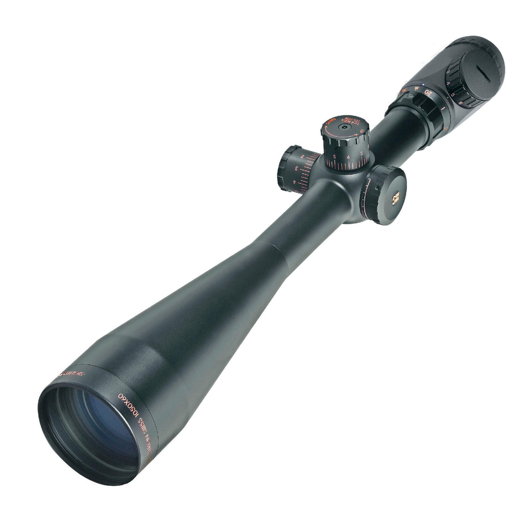 SIII 30mm Riflescope 10-50x60mm - Long Range Illuminated MOA-H Reticle