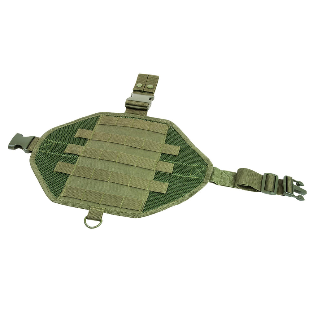 Drop Leg Molle Panel - Green