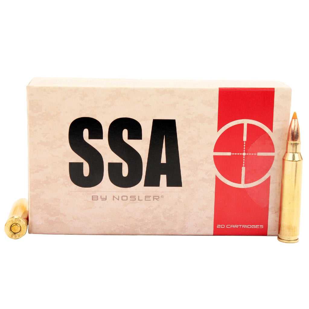 5.56x45mm NATO Ammunition - Silver State Armory, 55 Grains, Nosler Ballistic Tip Varmint, Per 20