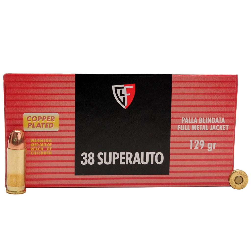 38 Super 129 Gr FMJ (Per 50)