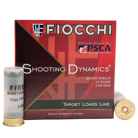 Shooting Dynamics 12 Gauge 2.75" (Per 25) - Size 8, 1 1-8 oz