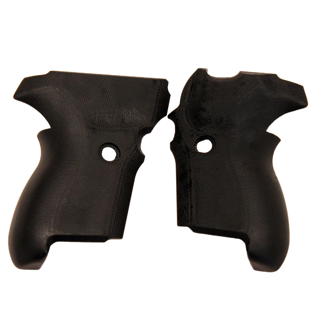 Sig P224 DA-SA Grips - G10 Solid Black