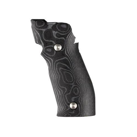 Sig P226 SAO X5-X6 Grips - Smooth G10 G-Mascus Black