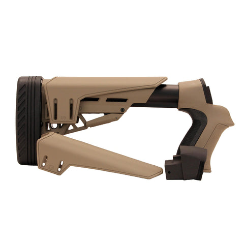 Saiga TactLite Adjustable Stock - with Scorpion Recoil System, Flat Dark Earth