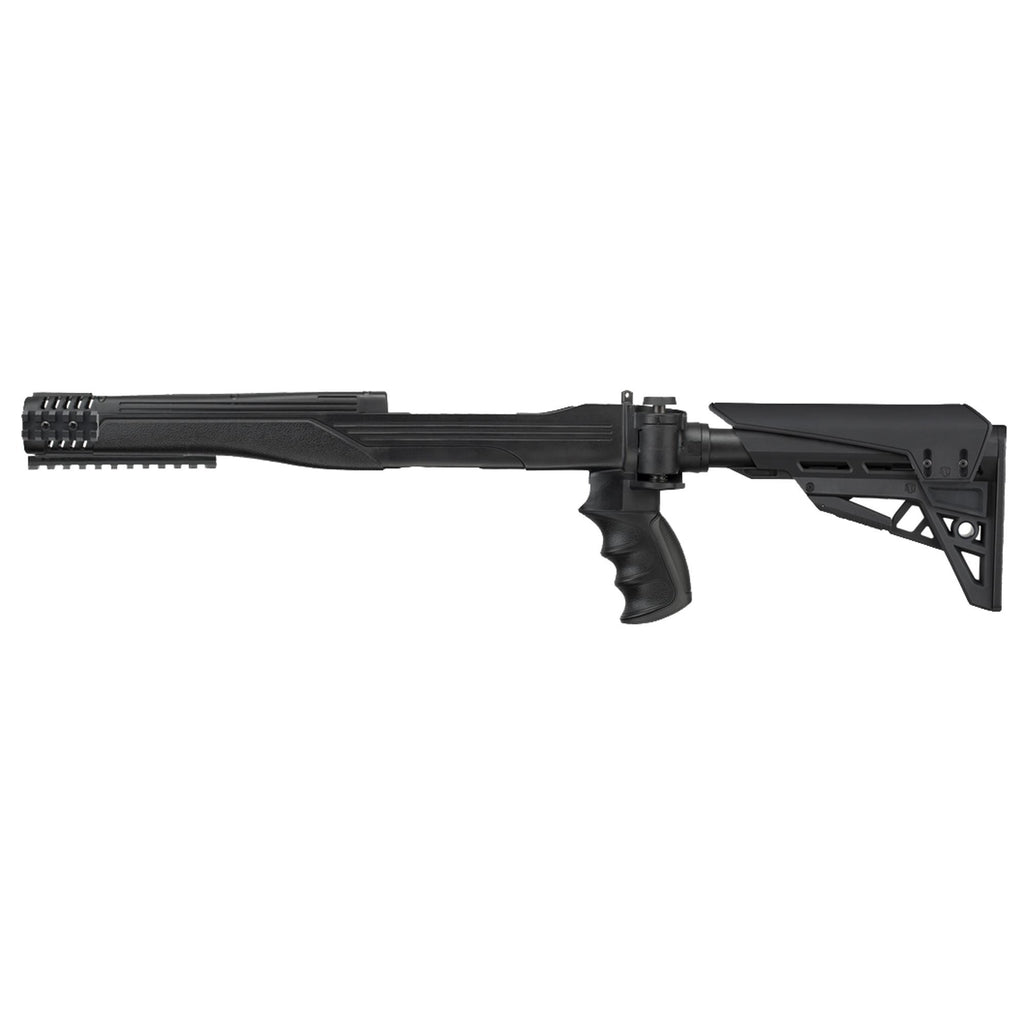 Ruger 10-22 TactLite Adjustable Side Folding Stock - with Scorpion Recoil System-CR, Black