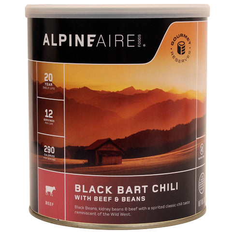 Black Bart Chili w-Beef & Beans No. 10 Can