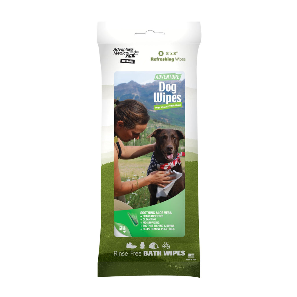 Adventure Dog Wipes, Per 8