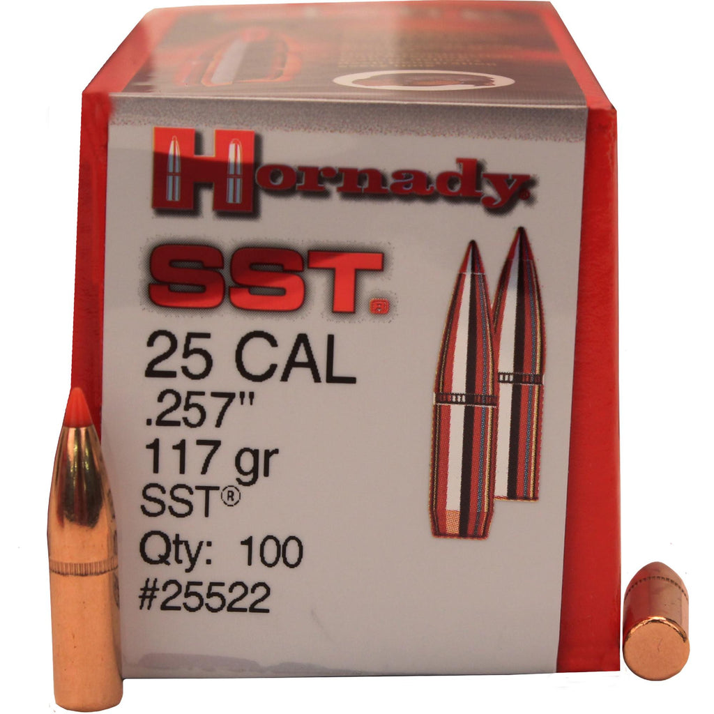 25 Caliber Bullets - 117 Gr SST (Per 100)