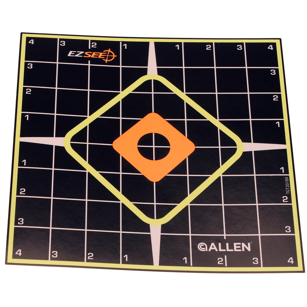 EZ Aim Targets - - (8" x 8") Splash Bullseye Style, Per 6