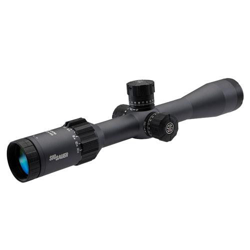 Tango6 FFP Tactical Riflescope - 2-12x40mm, MOA Milling Reticle, 0.25 MOA Adjustment, Graphite