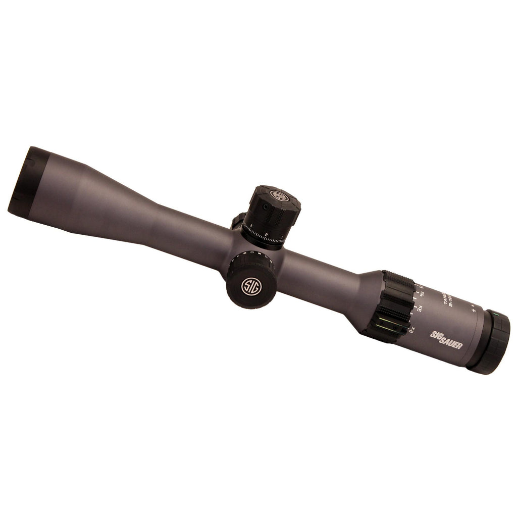 Tango6 FFP Tactical Riflescope - 2-12x40mm, MRAD Reticle, 0.1 MRAD Adjustment, Graphite