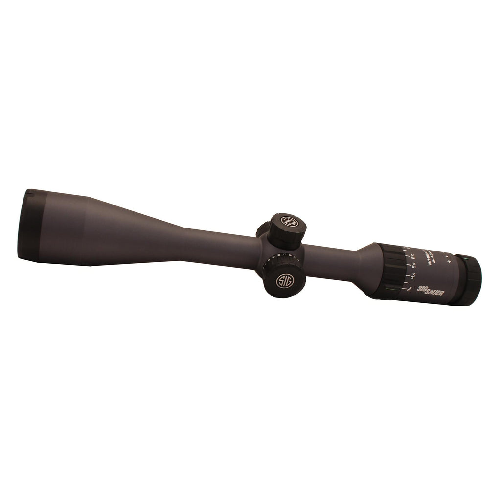 Whiskey5 SFP Hunting Riflescope - 3-15x44mm, HellFire Quadple Reticle, 0.25 MOA Adjustment, Graphite-Black