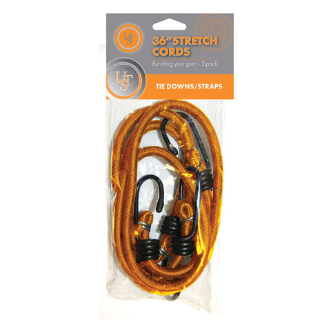 Stretch Cord 2 Pack - 36", Orange