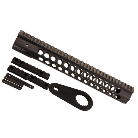 Alpha Revo Rail, .308 DPMS HP - 13", Carbon Fiber Black