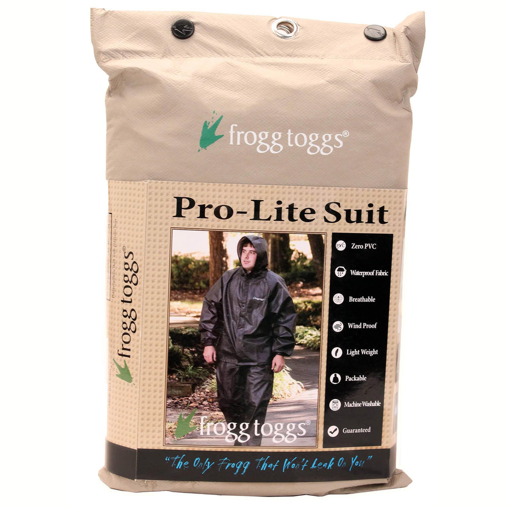 Pro-Lite Rain Suit Khaki - Medium-Large