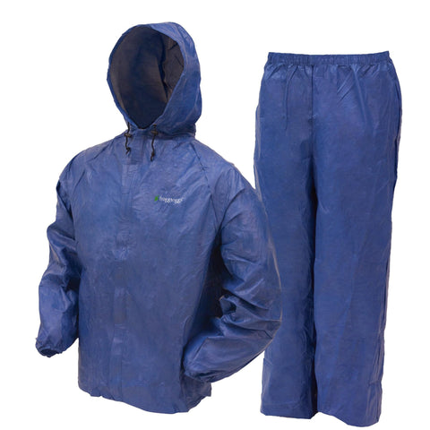 Youth Ultra-Lite Rain Suit - Blue, Large