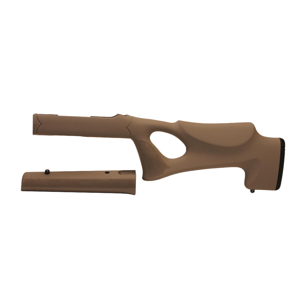 10-22 Takedown Thumbhole Standard Barrel Rubber OverMolded Stock - Flat Dark Earth