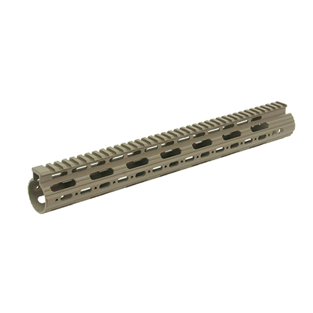 AR15 Super Slim Free Float Handguard - 15", Flat Dark Earth