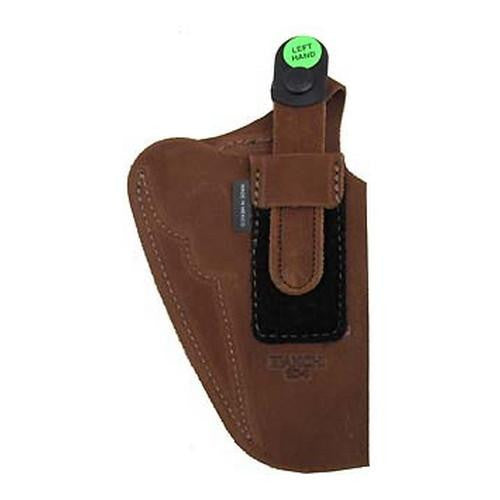 6D Deluxe Waistband Holster - Natural Suede, Size 04, Left Hand