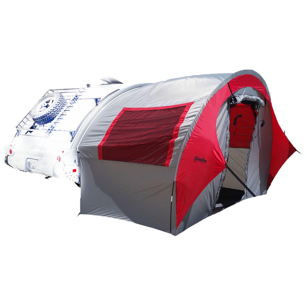 TAB Trailer Side Tent - Silver-Red