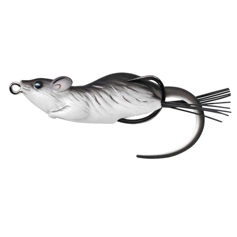 Field Mouse Hollow Body - Freshwater, 2 3-4", #2-0 Hook, Topwater Depth, Black-White