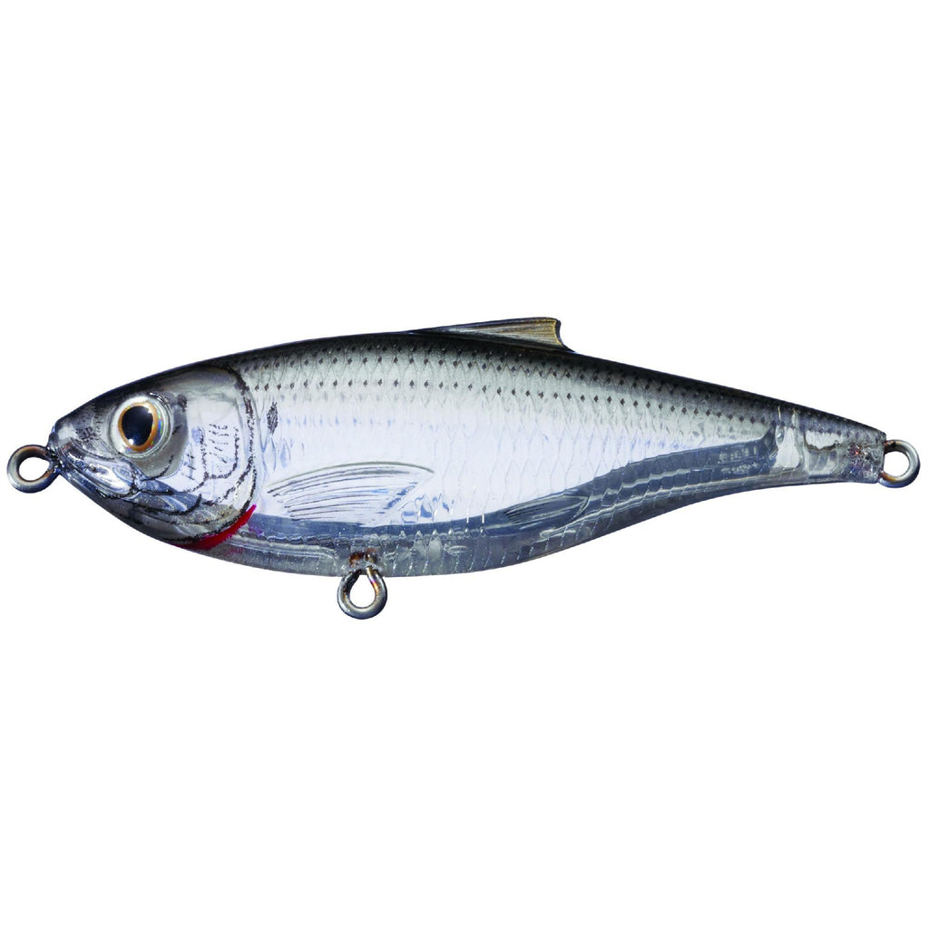 Scaled Sardine Twitchbait -  Saltwater, 3", #6 Hook, 0'-1' Depth,Ghost-Natural