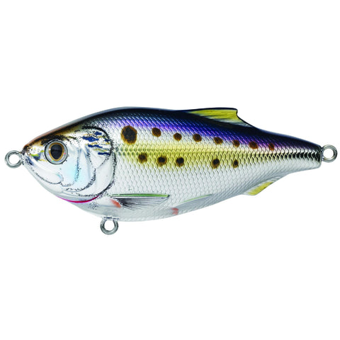 Menhaden Twitchbait - Saltwater, 3", #4 Hook, 0'-1' De[th, Natural-Metallic