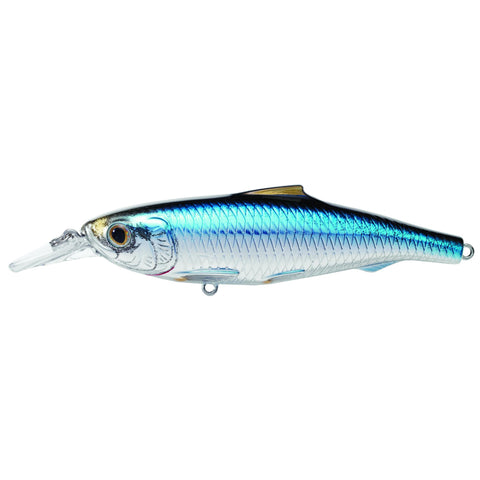 Spanish Sardine Jerkbait - Saltwater, 4 1-2", #2 Hook, 0'-4' Depth, Silver-Blue