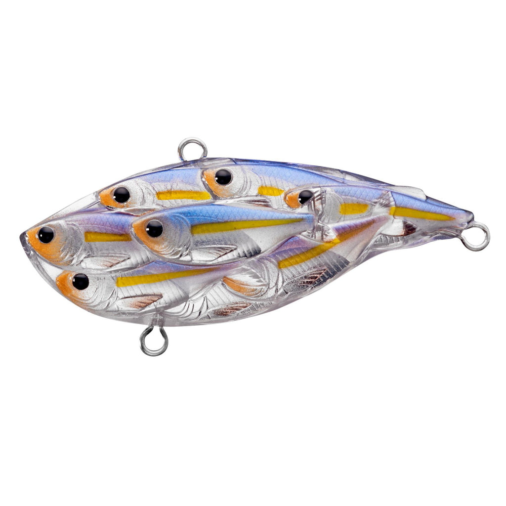 Yearling Baitball Rattlebait - Freshwater, 2 1-2", #4-#6 Hook, Variable Depth, Pearl-Violet Shad