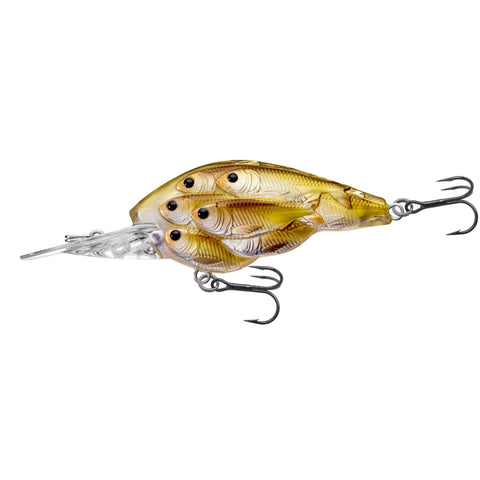 Yearling Baitball Crankbait - Freshwater, 2 3-8", #4 Hook, 7'-8' Depth, Pearl-Olive Shad