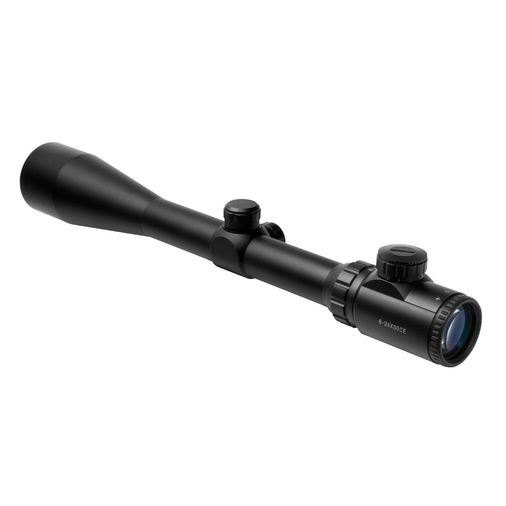 Euro Series Scope - 6-24X50 Dot Reticle, Red-Green Illuminated