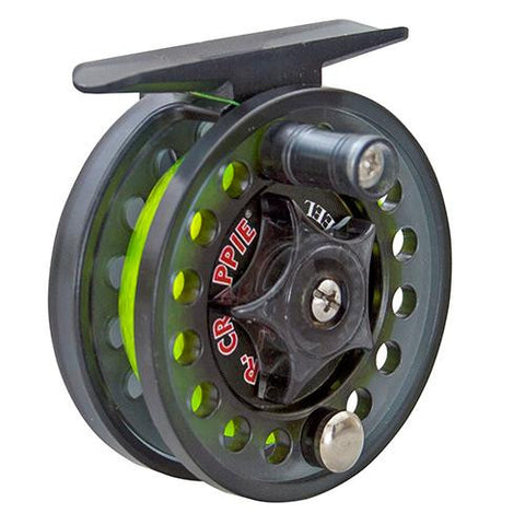 Mr. Crappie Jiggin Reel, Clam Package